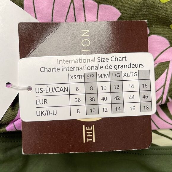 The C Collection By Christina Womens Swimsuit Skirt‎ Stretch Green Size Medium - Picture 4 of 7